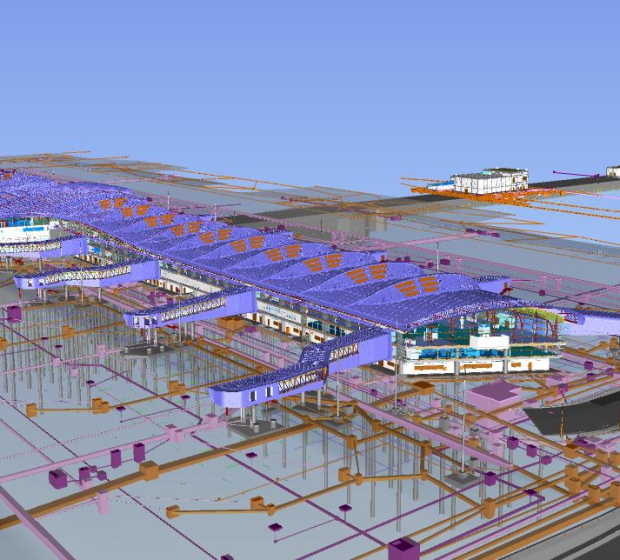 Midfield Concourse – Hong Kong International Airport